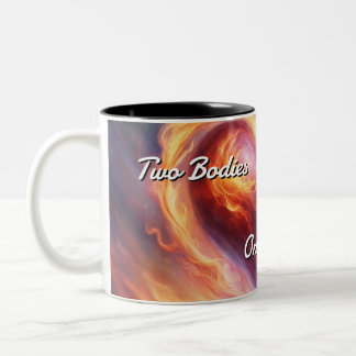 Caneca De Café Em Dois Tons Twin Flames 022