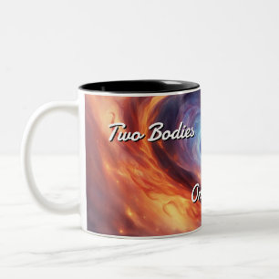 Caneca De Café Em Dois Tons Twin Flames 023