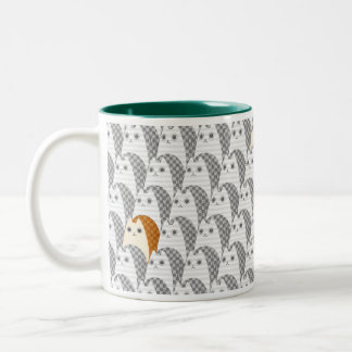 Caneca De Café Em Dois Tons twitter背景マグカップ
