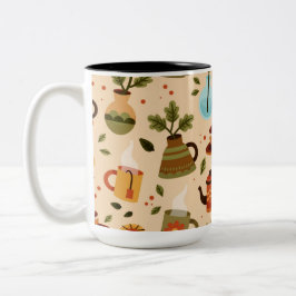 Caneca De Café Em Dois Tons Two-Tone Coffee Mug