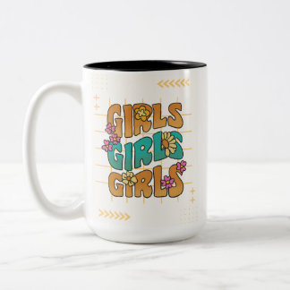 Caneca De Café Em Dois Tons Two-Tone Mug, 15 oz