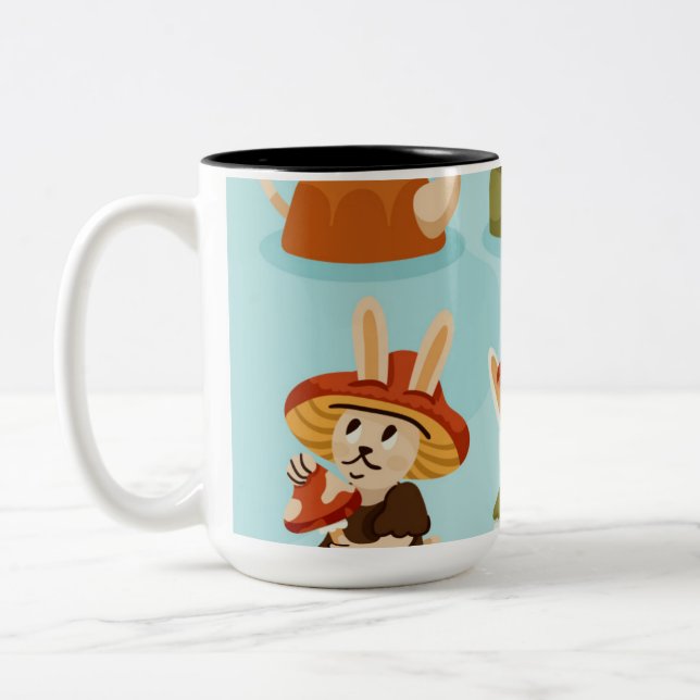 Caneca De Café Em Dois Tons Two-Tone Mug design  (Esquerda)