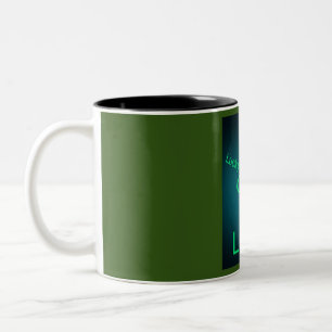 Caneca De Café Em Dois Tons U Sentir Lucky Mug