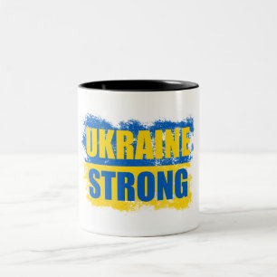 Caneca De Café Em Dois Tons Ucrânia Forte