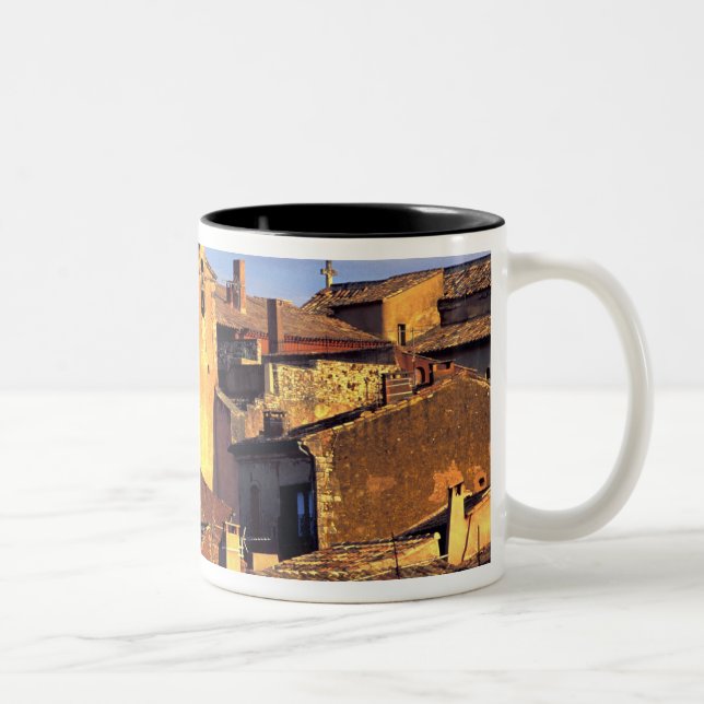 Caneca De Café Em Dois Tons UE, França, Provença, Vaucluse, Roussillon. 3 (Direita)