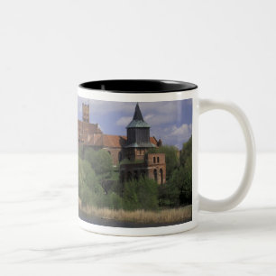 Caneca De Café Em Dois Tons UE, Polônia, Pomerânia, Malbork. Europa's