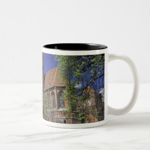 Caneca De Café Em Dois Tons UE, Polônia, Pomerânia, Malbork. Maior da Europa