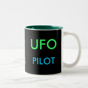 CANECA DE CAFÉ EM DOIS TONS UFO PILOTO