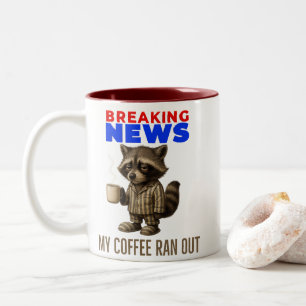 Caneca De Café Em Dois Tons Últimas Notícias: Meu Café Acabou – Café emergenci