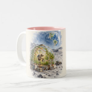 Caneca De Café Em Dois Tons Último Jardineiro