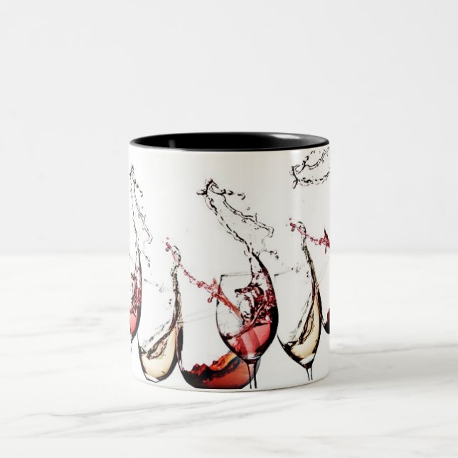 CANECA DE CAFÉ EM DOIS TONS ÚLTIMO * MUG DE BEBÊ DE VINHO* (Centro)