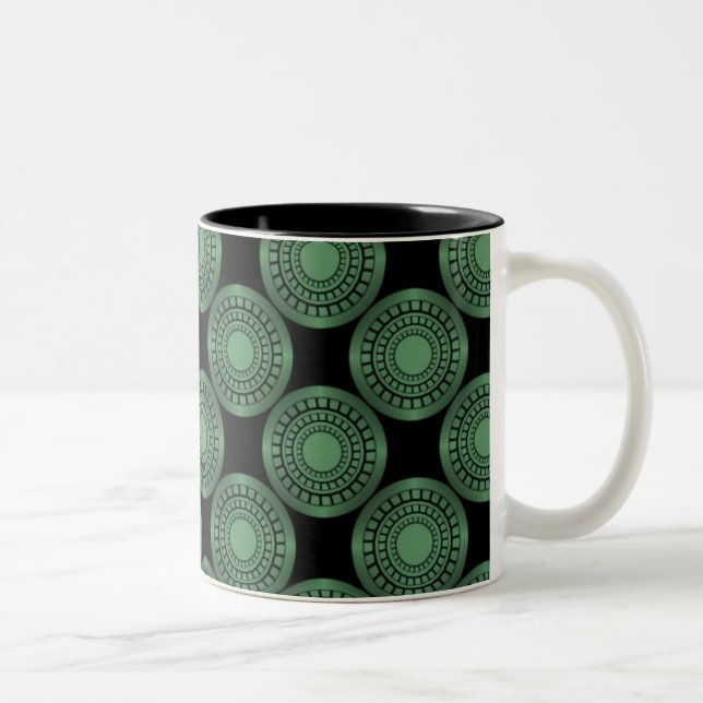 Caneca De Café Em Dois Tons Ultramodern Perfection Mug, Clover Green (Direita)