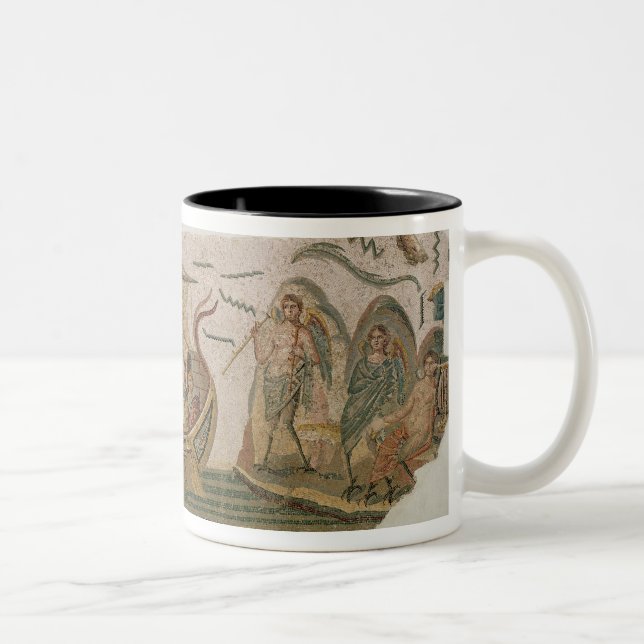 Caneca De Café Em Dois Tons Ulysses e as sirenes (Direita)