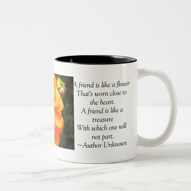 Caneca De Café Em Dois Tons Um amigo… (Direita)
