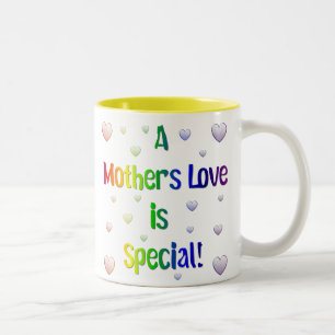 Caneca De Café Em Dois Tons Um amor de mãe é especial