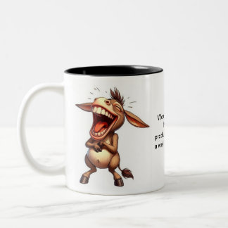 Caneca De Café Em Dois Tons Um café da manhã