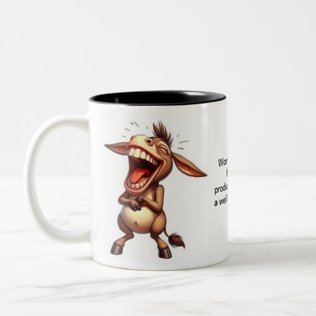 Caneca De Café Em Dois Tons Um café da manhã (Esquerda)