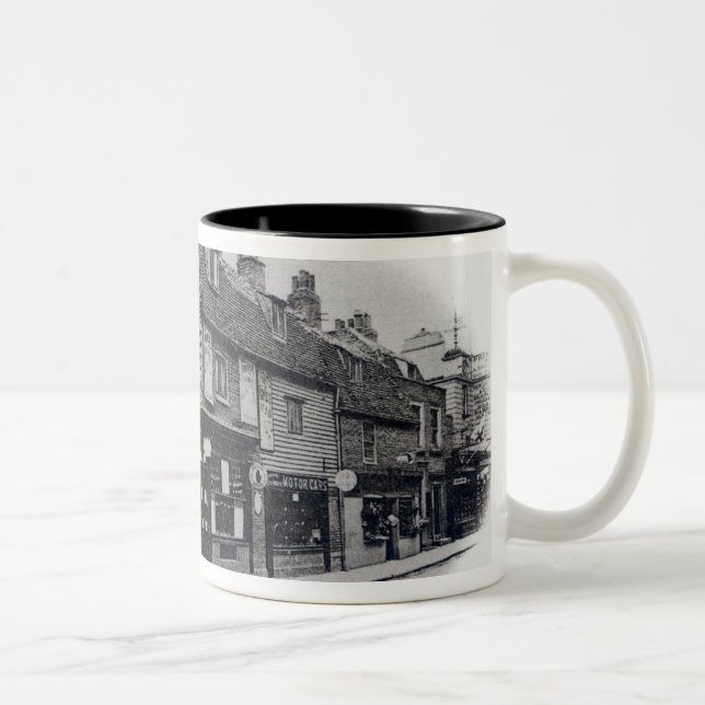 Caneca De Café Em Dois Tons Um canto de Bromley velho (Direita)