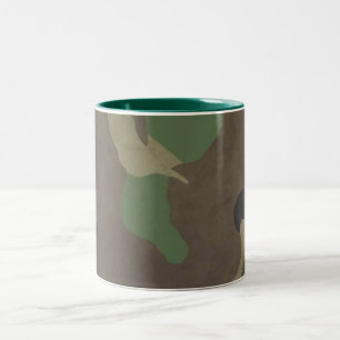 Caneca De Café Em Dois Tons Um copo alto de Joe…