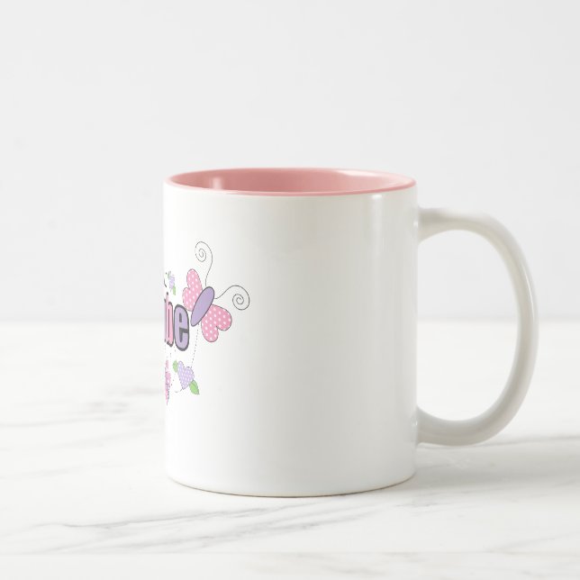 Caneca De Café Em Dois Tons Um de um Bubbe amável (Direita)