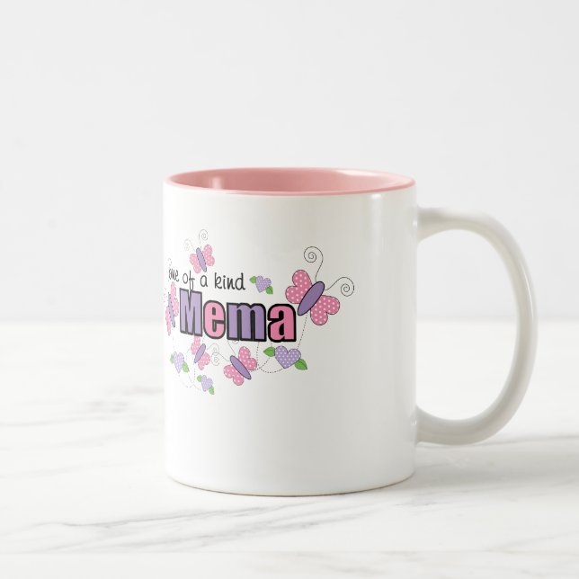 Caneca De Café Em Dois Tons Um de um Mema amável (Direita)