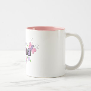 Caneca De Café Em Dois Tons Um de um Nonna amável