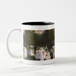 Caneca De Café Em Dois Tons Um dia em junho - George Bellows - 1913