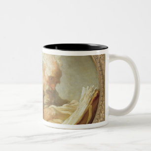 Caneca De Café Em Dois Tons Um filósofo, c.1764