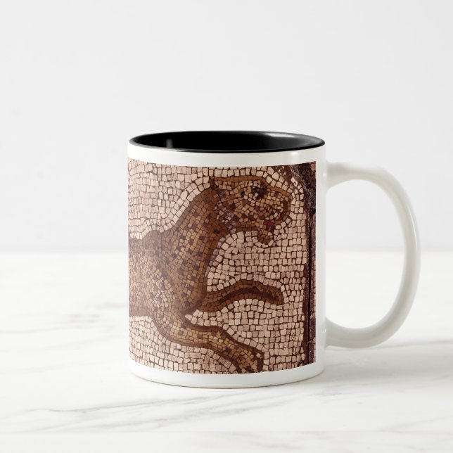 Caneca De Café Em Dois Tons Um leopardo (Direita)