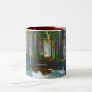 Caneca De Café Em Dois Tons Um longo dia de caminhada