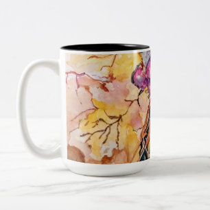 Caneca De Café Em Dois Tons Um monte de uvas Mug