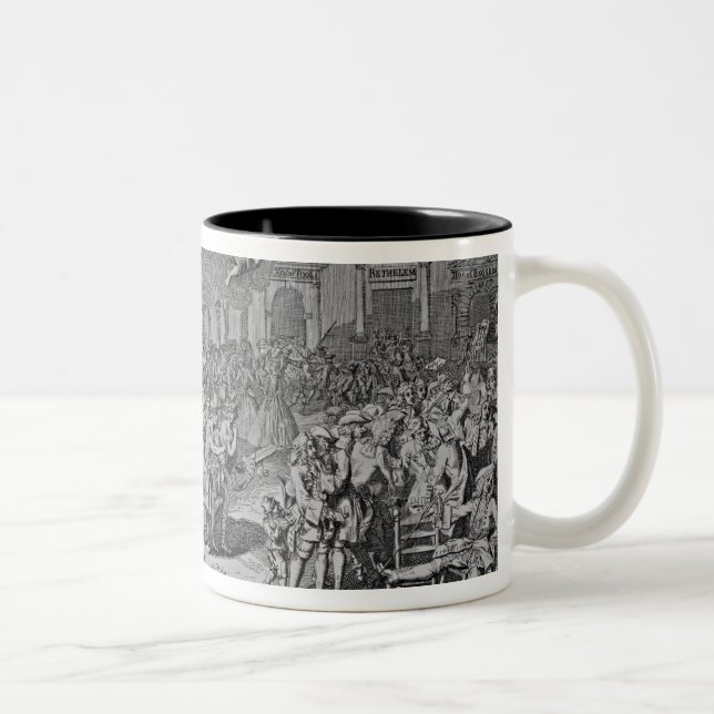 Caneca De Café Em Dois Tons Um monumento dedicado à posteridade, 1720 (Direita)