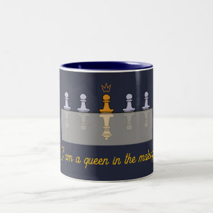Caneca De Café Em Dois Tons Um ouro destinado a ser rainha