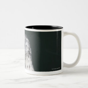 Caneca De Café Em Dois Tons Um selo de porto