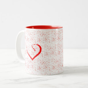 Caneca De Café Em Dois Tons Uma Adorável Caneca De Café De Dois Tons