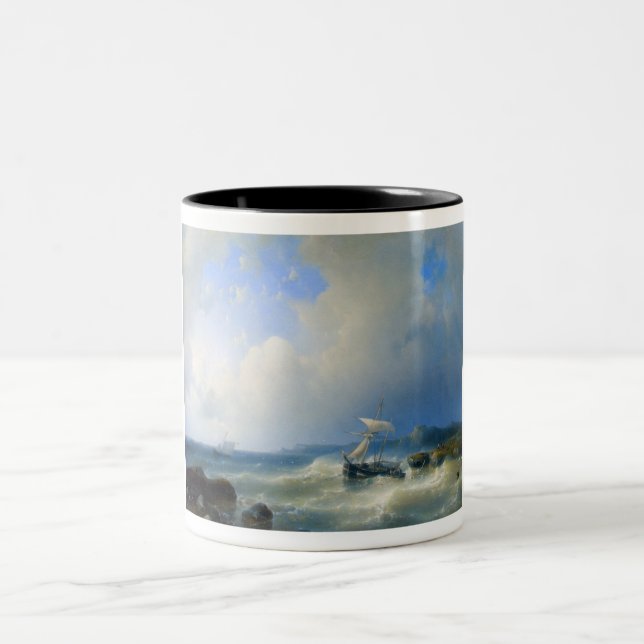 Caneca De Café Em Dois Tons Uma Costa Rocky (Centro)