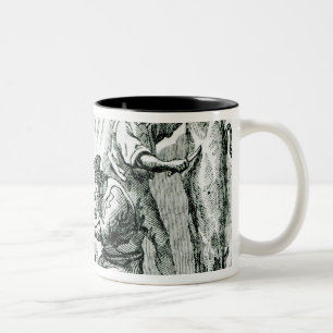 Caneca De Café Em Dois Tons Uma cozinha do acampamento, 1856