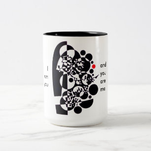 Caneca De Café Em Dois Tons Uma embarcação agradável para seu café