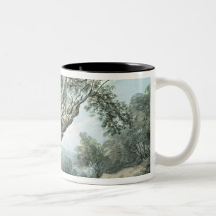 Caneca De Café Em Dois Tons Uma estrada através da floresta de Windsor