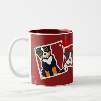 Caneca De Café Em Dois Tons Uma simples taça de vidro do estilo moderno para c