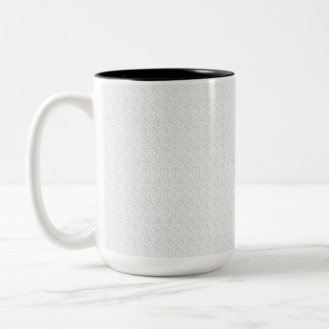 Caneca De Café Em Dois Tons Uma superfície completamente branca e sem recursos (Esquerda)