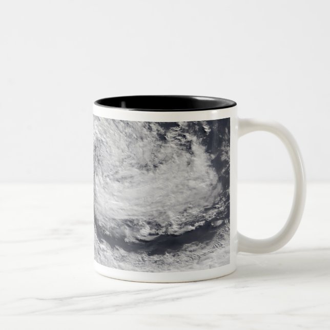 Caneca De Café Em Dois Tons Uma tempestade sobre a Nova Zelândia (Direita)