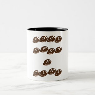 Caneca De Café Em Dois Tons uma vez