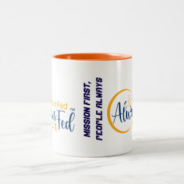 Caneca De Café Em Dois Tons Uma Vez Que Um Fed Sempre É Um Fed