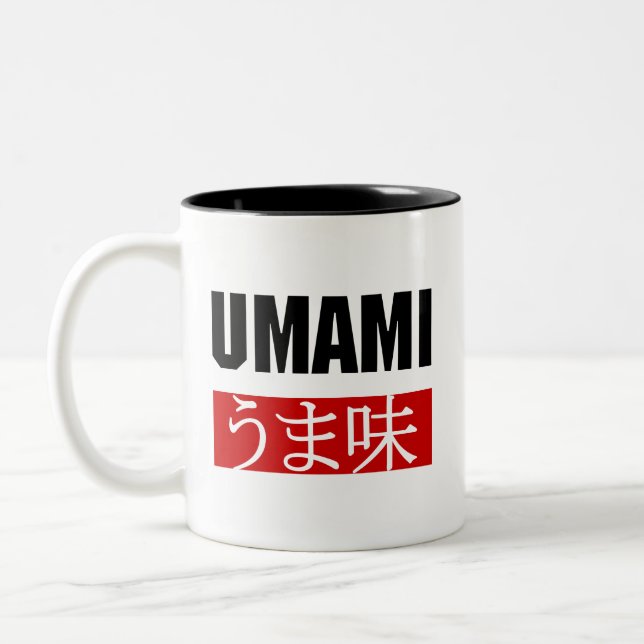 CANECA DE CAFÉ EM DOIS TONS UMAMI う ま 味 (Esquerda)
