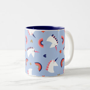 Caneca De Café Em Dois Tons Unicórnio