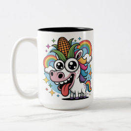 Caneca De Café Em Dois Tons Unicórnio Único