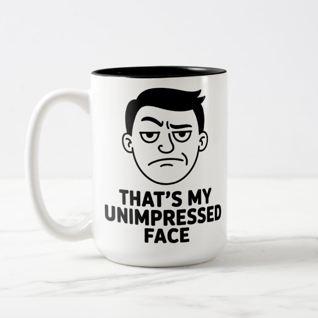 Caneca De Café Em Dois Tons Unimpressed Express (Esquerda)