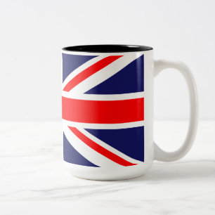 Caneca De Café Em Dois Tons Union Jack - Bandeira do Reino Unido