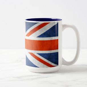 Caneca De Café Em Dois Tons Union Jack Mug